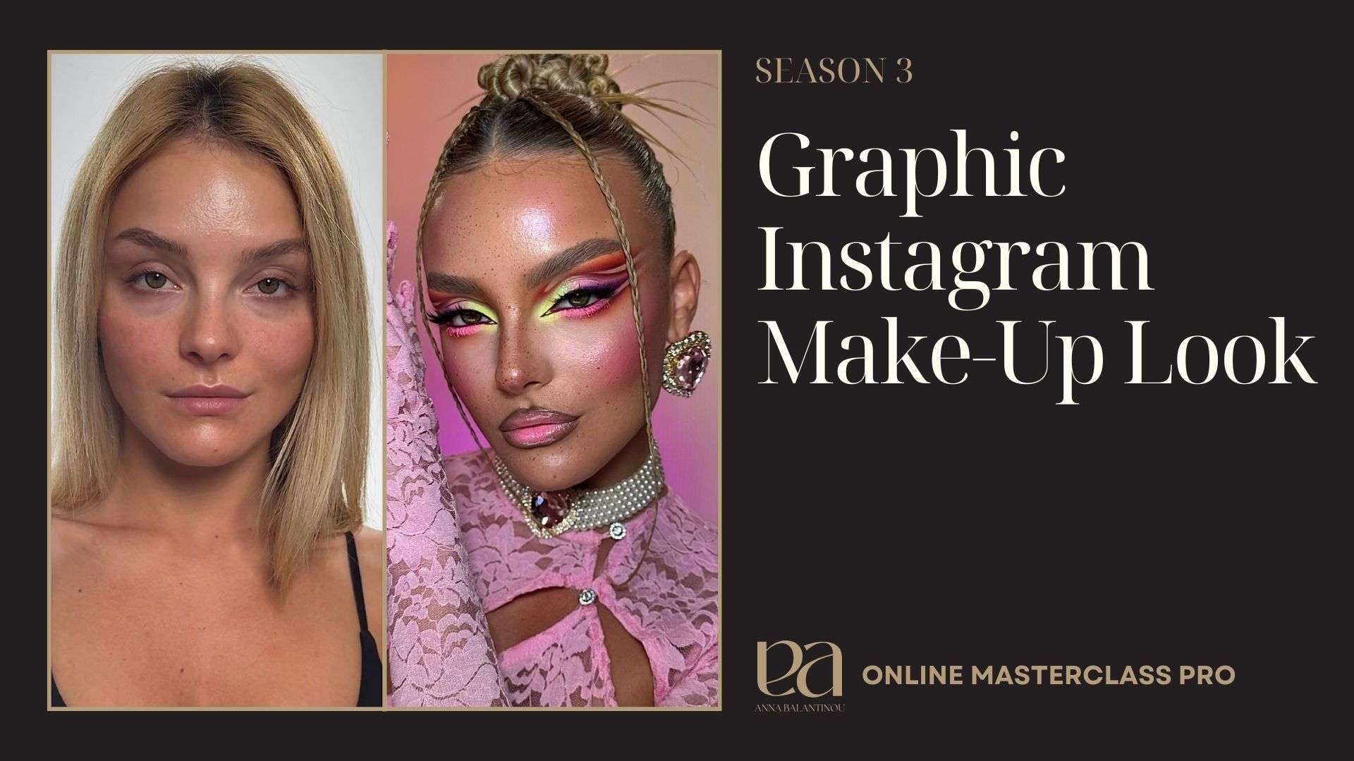 Graphic Instagram Make-Up Look